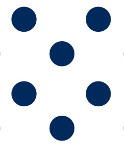 Navy on White